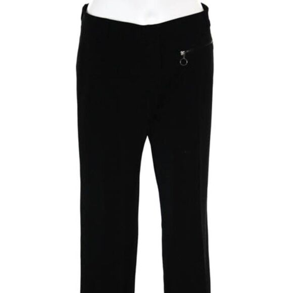 Cynthia Steffe Black Flat Front Dress Pants Sz. 2 - Picture 1 of 7